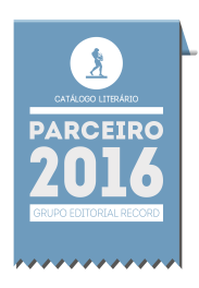 Selo - Grupo Editorial Record - Catálogo Literário 2016
